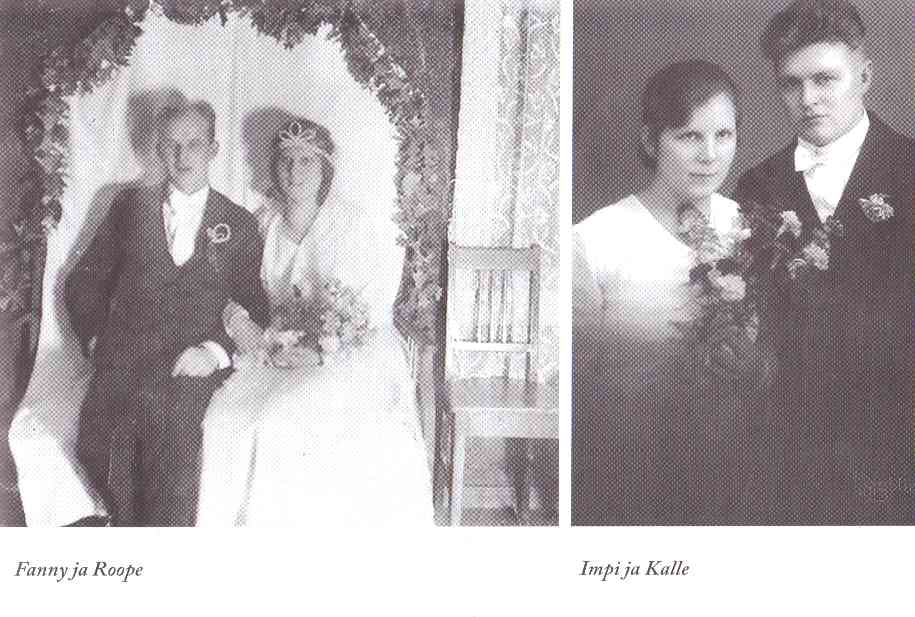 Fanny ja Roope sek&auml; Impi ja Kalle